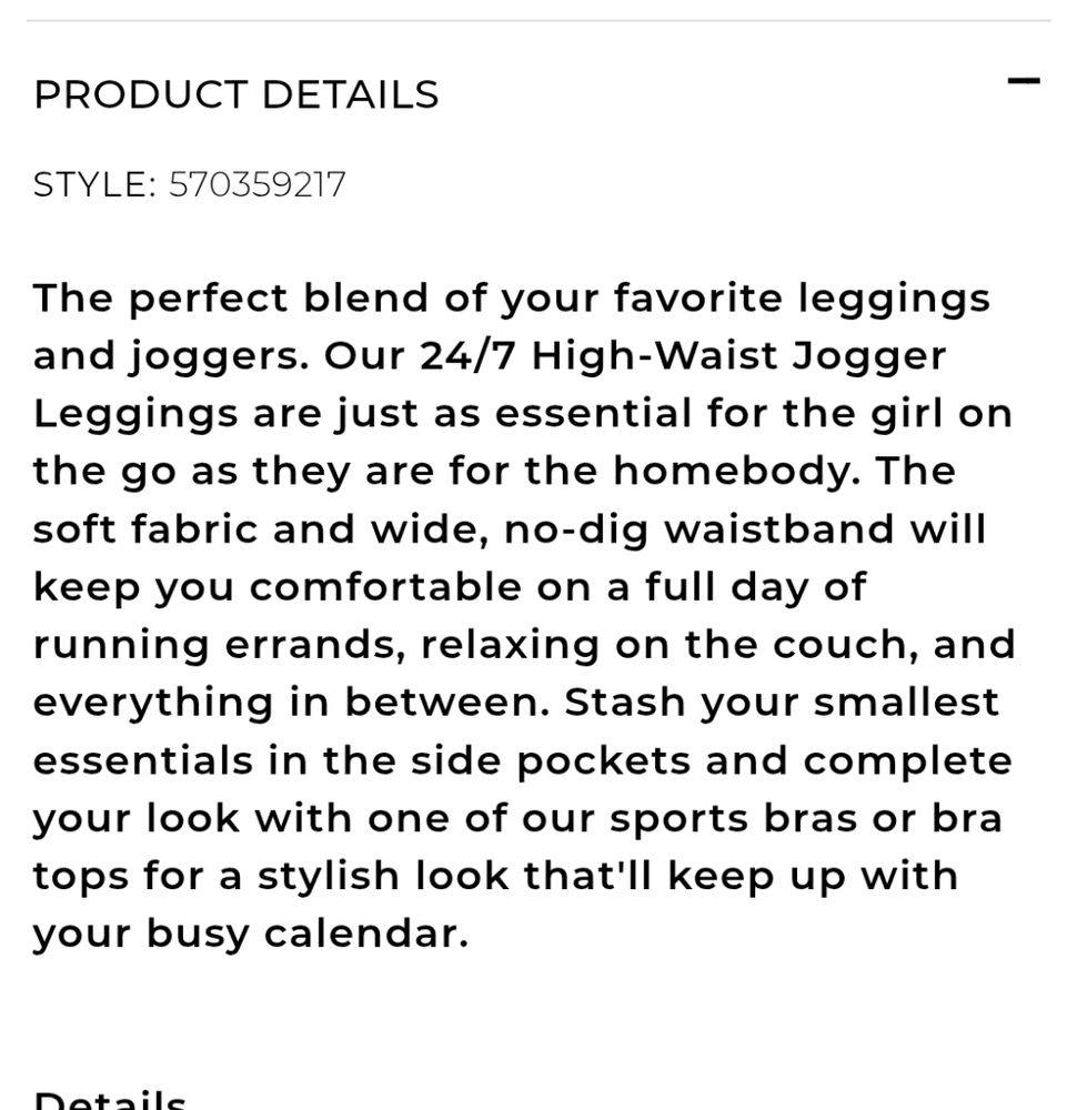 Soma 24/7 Jogger Legging - Picture 6 of 9